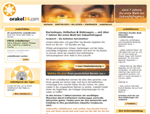 Tablet Screenshot of ch.orakel24.com